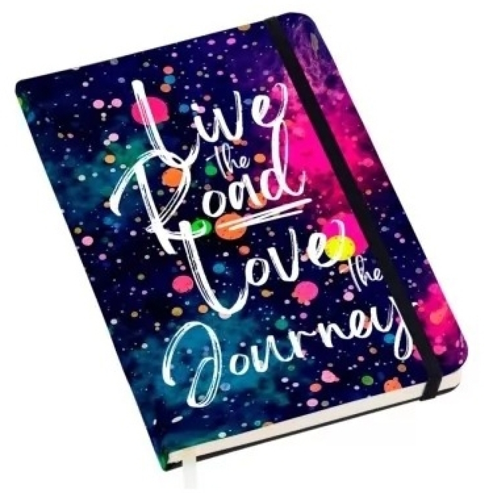 Caderneta Tipo Moleskine SEM PAUTA Capa Fantasia