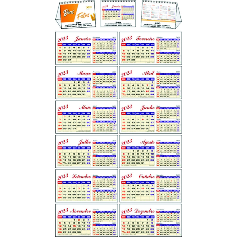  CALENDáRIO DE MESA WIRE