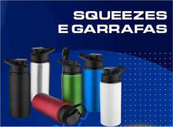 Squeeze e garrafas